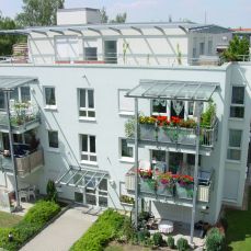 Penthouse-Wohnung mit umlaufender Dachterrasse in Chemnitz/Gablenz